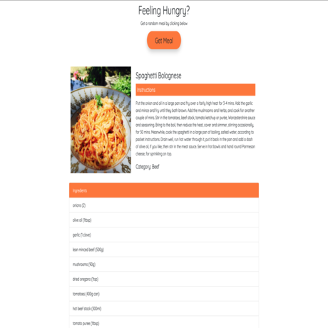 Mealy App